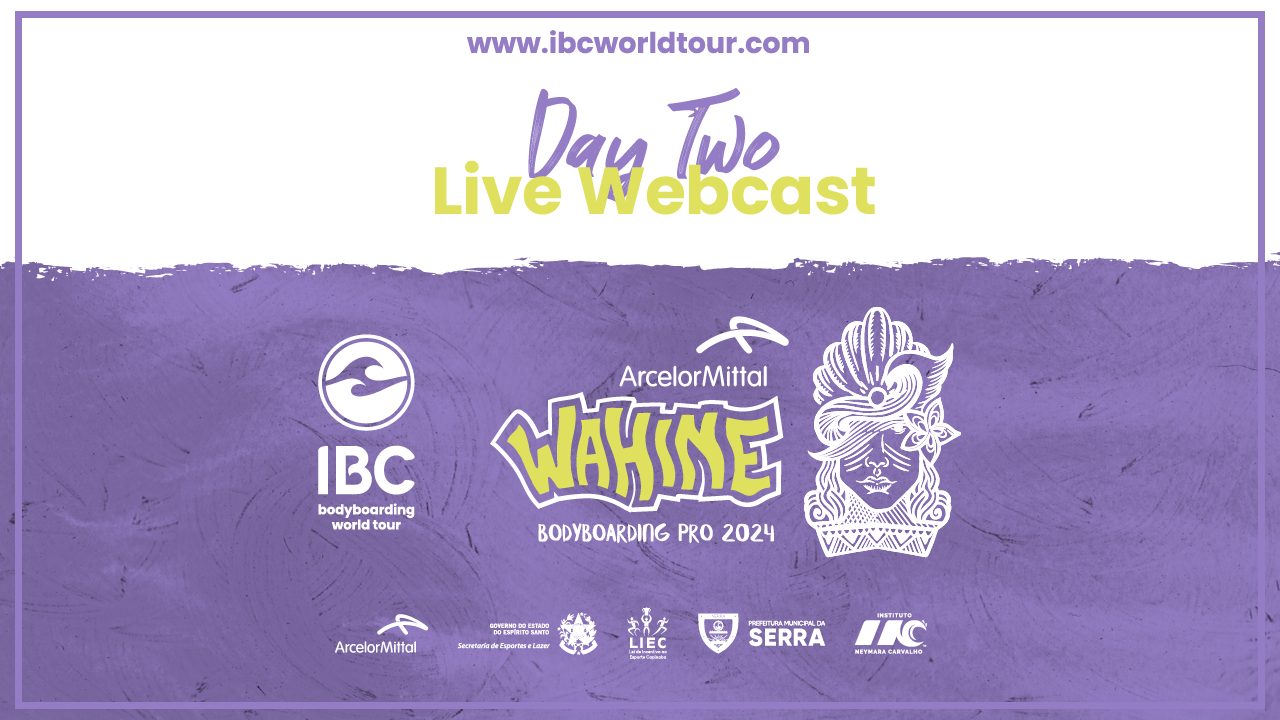 Day 2 Live stream Arcelormittal Wahine bodyboard 2024 IBC World